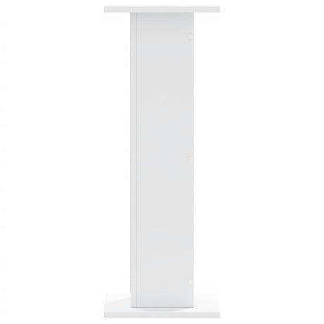 Stojaki pod głośniki Vidaxx 2 szt. 30x30x80 cm przetworzone drewno białe