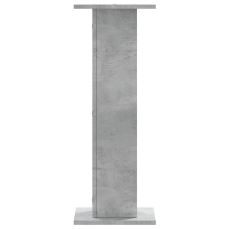Stojaki pod głośniki Vidaxx 2 szt. 30x30x80 cm z drewna konstrukcyjnego, betonu, szare