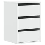Vidaxl ladekast 40x41x58 cm bewerkt hout wit