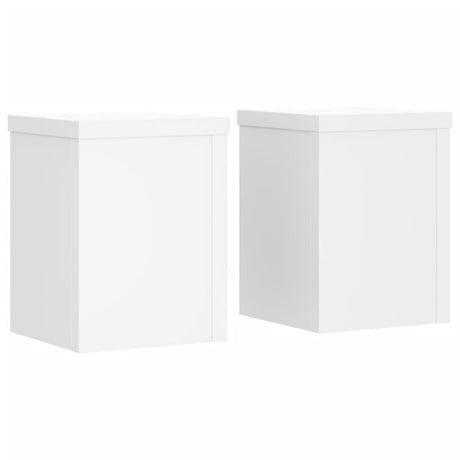 Kwietniki Vidaxx 2 szt. 15x15x20 cm, drewno konstrukcyjne, białe
