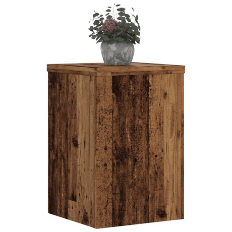 Kwietniki Vidaxx 2 szt. 20x20x30 cm drewno impregnowane, w kolorze starego drewna