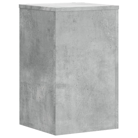 Kwietniki Vidaxx 2 szt. 30x30x50 cm z drewna konstrukcyjnego, betonu, szarego