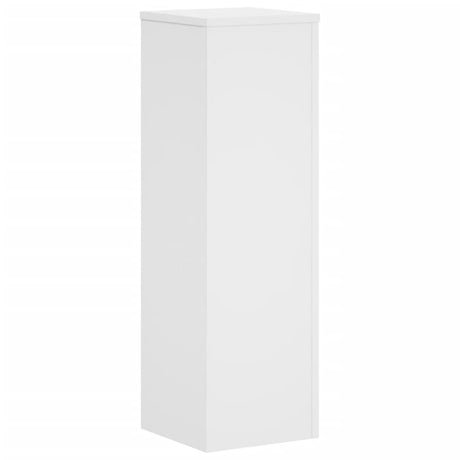 Kwietniki Vidaxx 2 szt. 25x25x80 cm z drewna konstrukcyjnego, białe