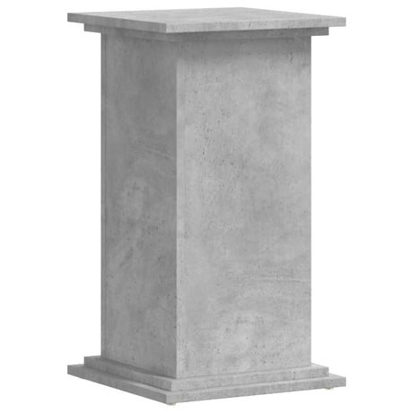 Kwietnik Vidaxxl 33x33x60 cm z drewna konstrukcyjnego, betonu, szary