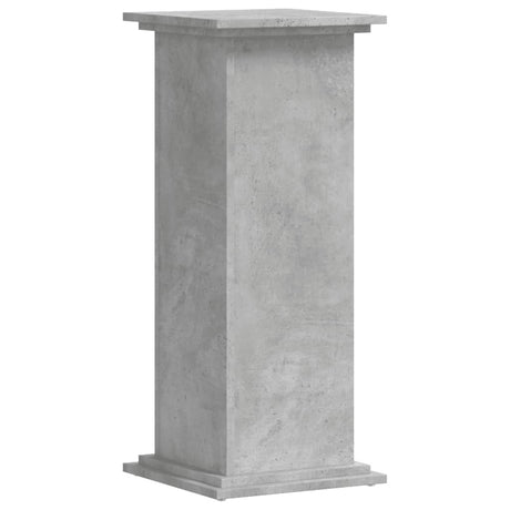 Kwietnik Vidaxxl 33x33x80 cm z drewna konstrukcyjnego, betonu, szary
