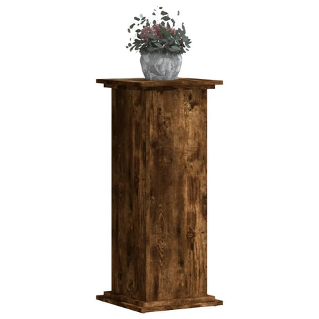 Kwietnik Vidaxx 33x33x80 cm drewno przetworzone, dąb wędzony