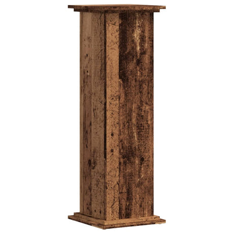 Kwietnik Vidaxx 33x33x100 cm drewno impregnowane, w kolorze starego drewna