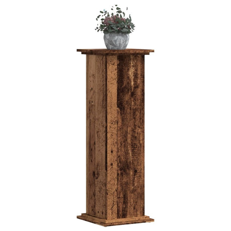 Kwietnik Vidaxx 33x33x100 cm drewno impregnowane, w kolorze starego drewna