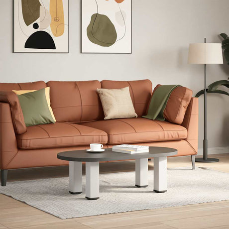 Vidaxl salontafelpoten 4 st 42-44 cm staal wit