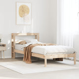 Vidaxl bedframe zonder matras massief grenenhout 90x190 cm