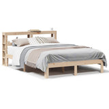 Vidaxl bedframe met hoofdbord massief grenenhout 120x190 cm
