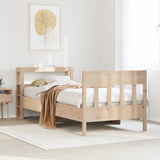 Vidaxl bedframe zonder matras massief grenenhout 90x190 cm