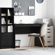 Vidaxl bureau zwart eiken 100 x 40 x 76 cm