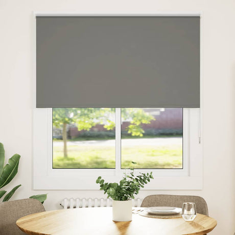 Vidaxl rolgordijn verduisterend 125x175 cm stofbreedte 121,6 cm grijs