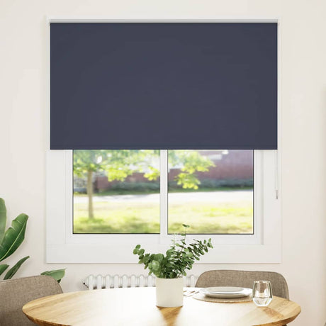 Roleta zaciemniająca Vidaxx 125x130 cm szerokość tkaniny 121,6 cm niebieska
