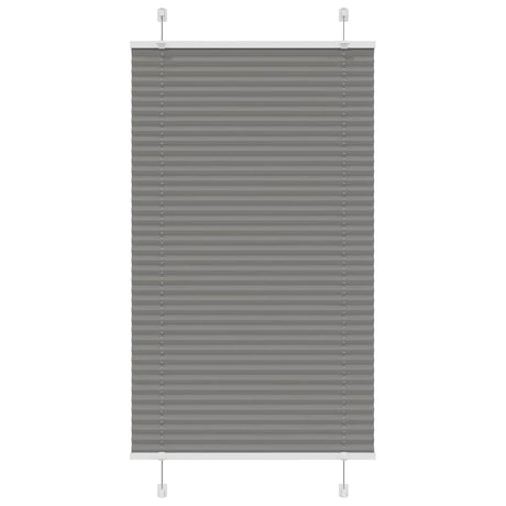 Roleta plisowana Vidaxx 70x150 cm szerokość tkaniny 69,4 cm antracyt