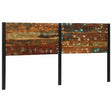 Vidaxl hoofdeinde 200 cm massief gerecycled en ijzer