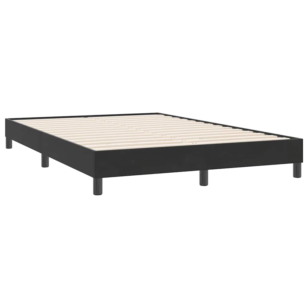 Vidaxl bedframe zonder matras 160x220 cm fluweel zwart
