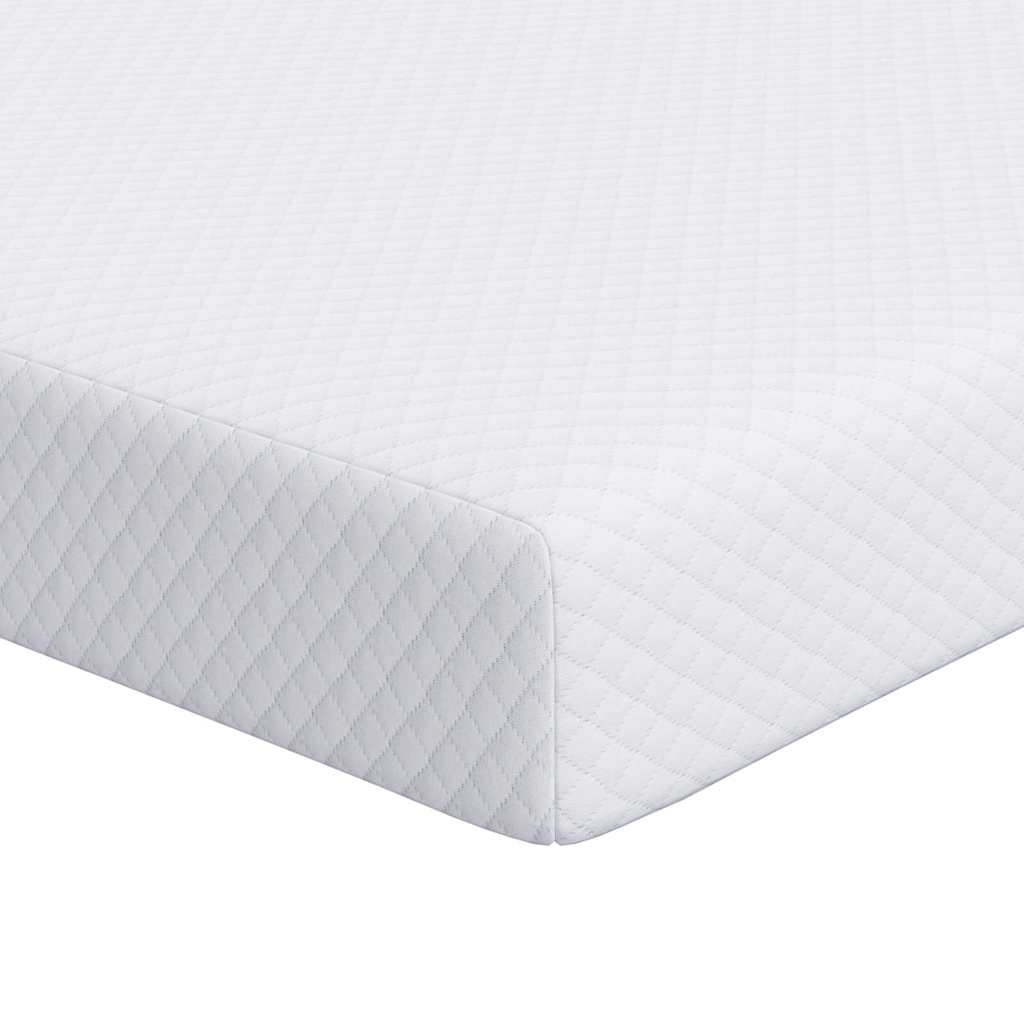 Vidaxl traagschuimmatras topper 140 x 190 cm thick stof-100% polyester