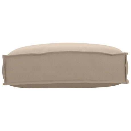 Vidaxl kussen oxford stof taupe 50 x 40 x 12 cm