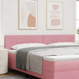 Vidaxl hoofdbord roze 200 cm fluweel