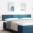 Vidaxl hoofdbord donkerblauw 200 cm fluweel