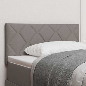 Vidaxl hoofdbord taupe stof