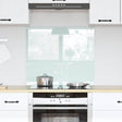 Vidaxl keukenachterwand melk 70 x 60 cm gehard glas