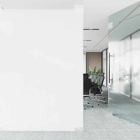 Vidaxl statisch raamfolie frosted wit 45 x 1000 cm pvc