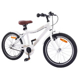 Vidaxl kinderfiets 18 inch voor 5-7 jaar wit