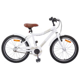 Vidaxl kinderfiets 18 inch voor 5-7 jaar wit