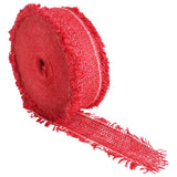 Vidaxl jute rol 5 x 500 cm rood