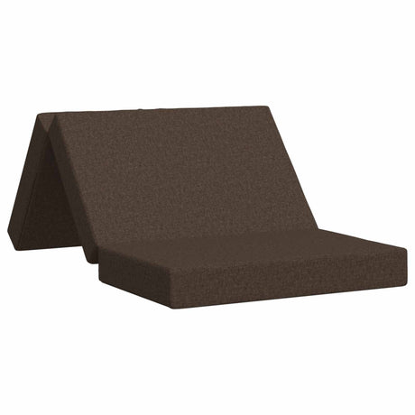 Vidaxl vouwbare bankbed 80 x 67 x 45 cm taupe
