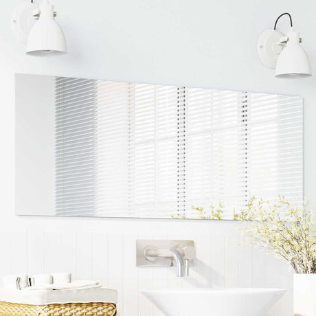 Vidaxl wandspiegel rechthoekig 40 x 100 cm gehard glas