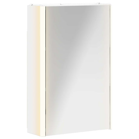 Vidaxl badkamer spiegelkast wit 33 x 11,5 x 50 cm bewerkt hout