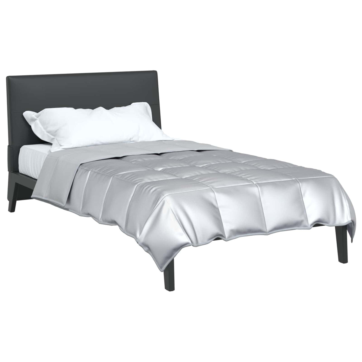 Vidaxl vol jaar dekbed 155 x 220 cm 300 gsm zilver