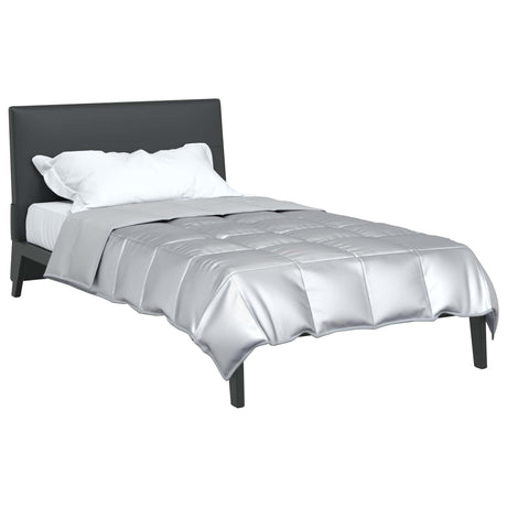 Vidaxl vol jaar dekbed 155 x 220 cm 300 gsm zilver