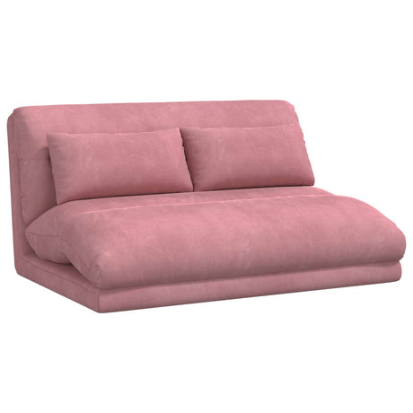 Vidaxl verstelbare vlo stoelen roze fluweel