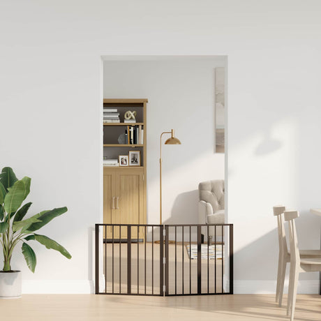 Vidaxl hondenpoort 2 st zwart 60 x 60 cm gegalvaniseerd staal