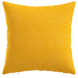 Vidaxl kussensloop 12 st heerlen lichtgeel 45 x 45 cm stof