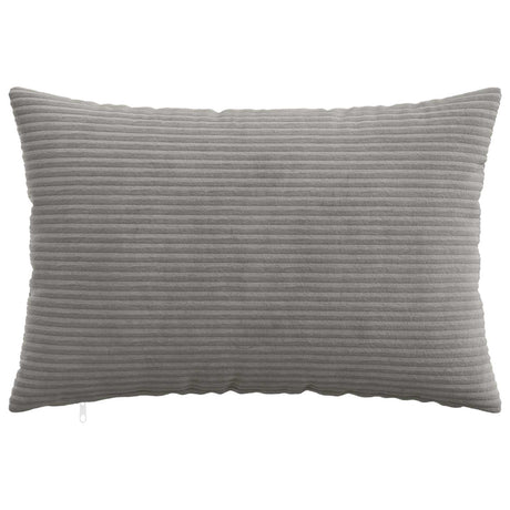 Vidaxl kussensloop 6 st heerlen lichtgrijs 50 x 75 cm corduroy