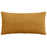 Vidaxl kussensloop 6 pcs almelo geel 40 x 70 cm corduroy