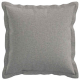 Vidaxl kussensloop 12 st houten wolkengrijs 40 x 40 cm faux linnen