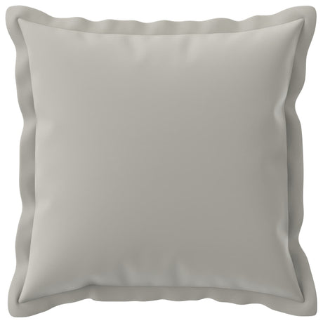 Vidaxl kussensloop 2 st houten grijs 45 x 45 cm polyester