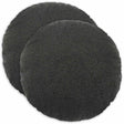 Vidaxl kussensloop 2 pcs heerlen donkergrijs ø 40 cm bouclé