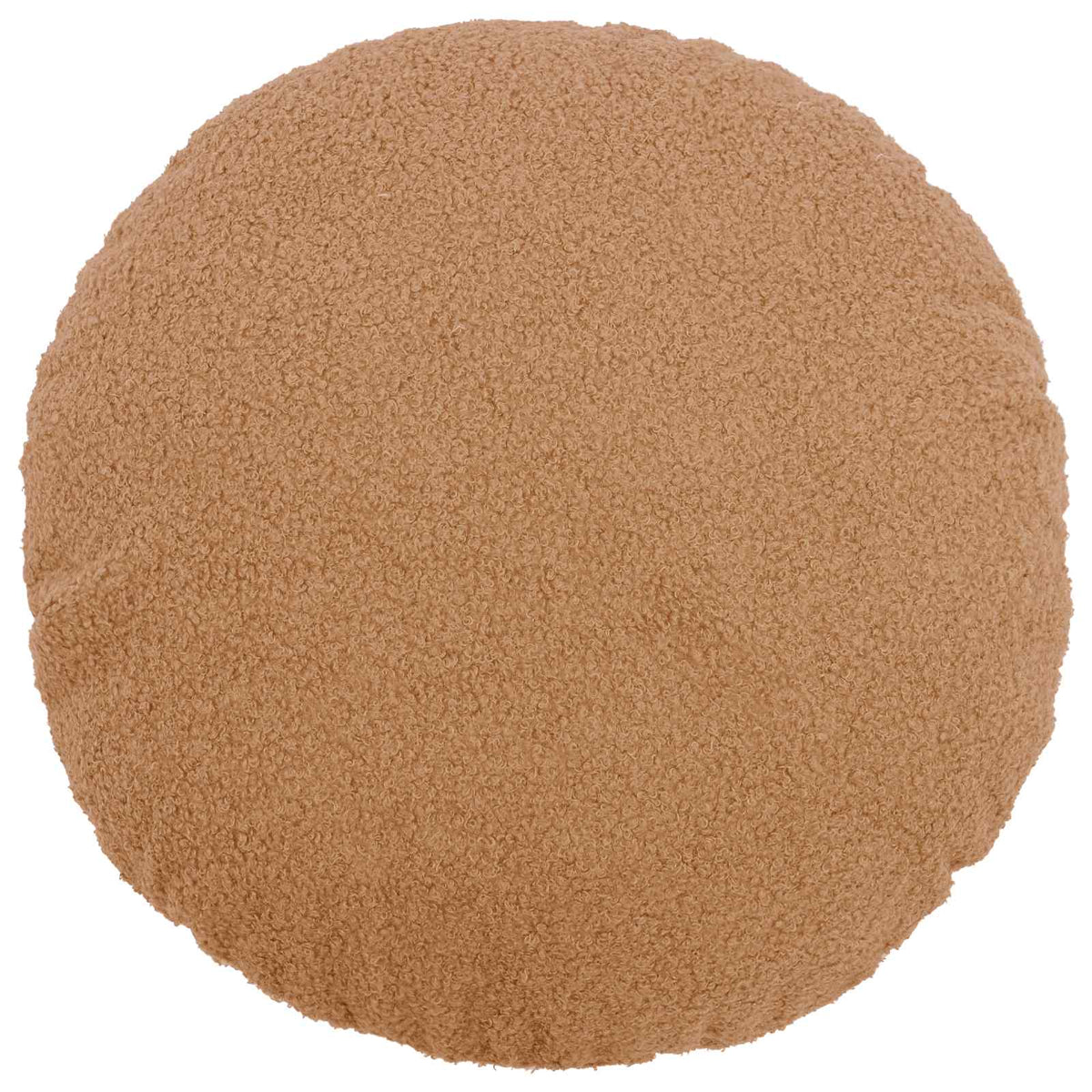 Vidaxl kussensloop 2 pcs heerlen beige ø 60 cm bouclé
