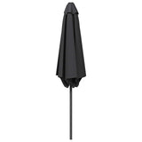 Vidaxl tuinparasol rechthoekig 2,3 x 2,3 m polyester antracietkleurig