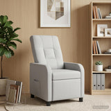 Vidaxl relaxfauteuil wolkengrijs stof