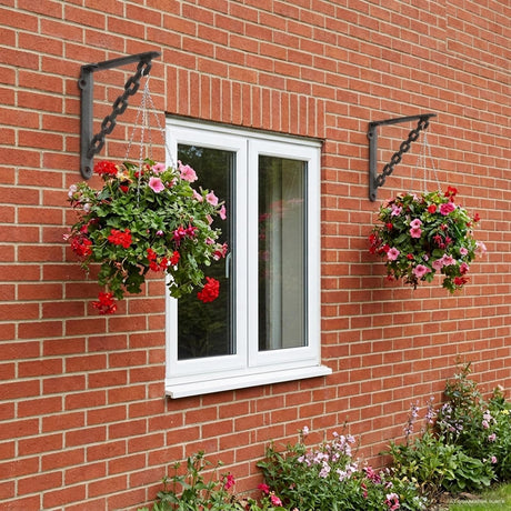 Vidaxl wandplank beugels 12 st zwart 14,5 x 14,5 x 3 cm staal