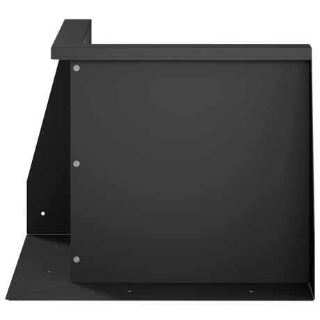 Vidaxl keerwand 50 x 50 x 30 cm staal zwart